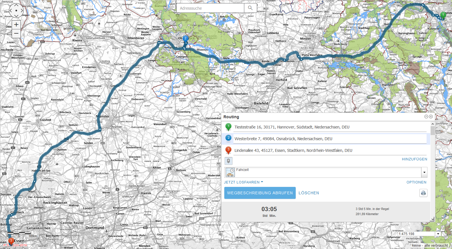Willkommen in der Hilfe zu MapSolution > MapSolution > Aufbau der ...